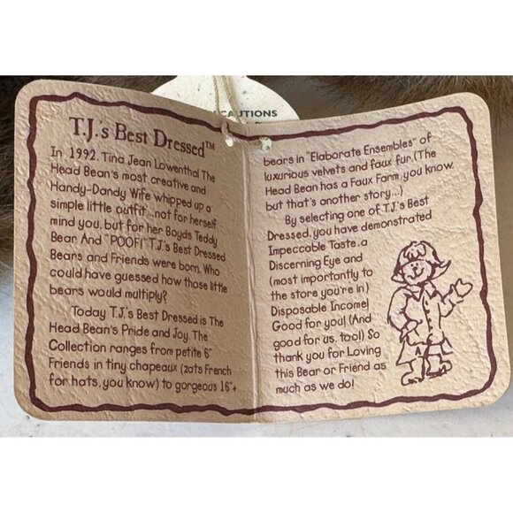 The Boyds Collection Sissy B. Bear "Sisters Are the Beary Best" Blanket 8 Inch - Picture 12 of 13